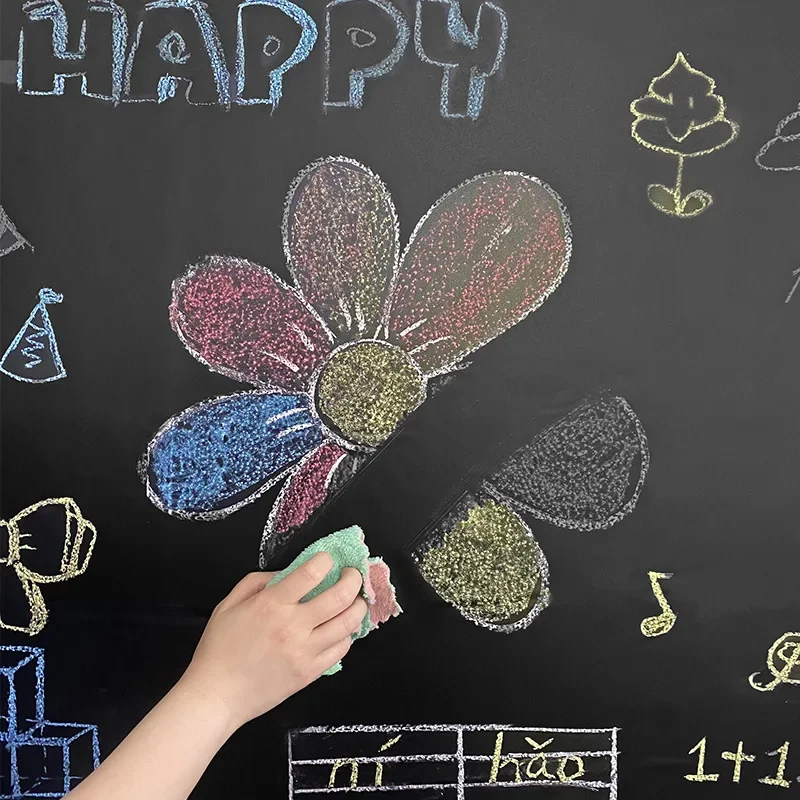 45x150CM Wall Stickers Kids Room Vinyl Chalkboard Children Blackboard Stickers Chalkboard Paint Chalk Paint Wall