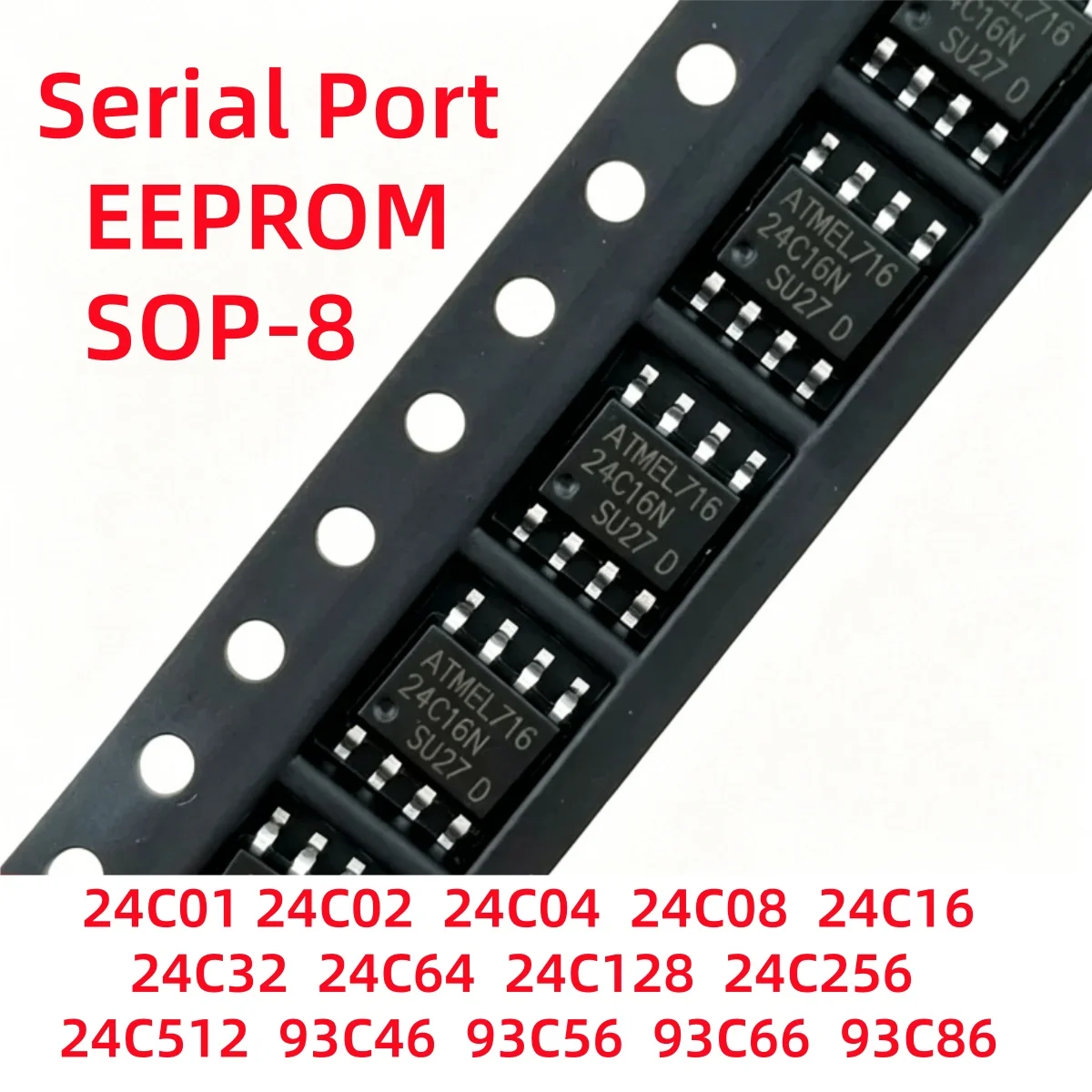 20-Piece Set of New Original Serial Port EEPROM Chips