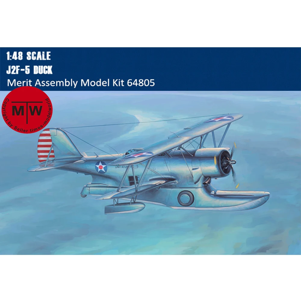 

Модель военного пластикового самолета Mercury 64805 в масштабе 1/48