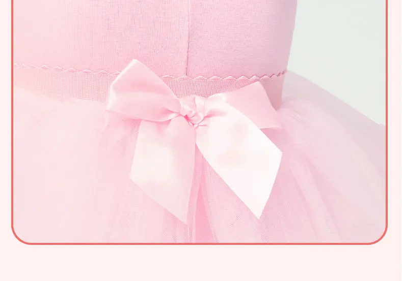 Mädchen rosa Ballett Tutu Rock Kleinkind Bogen Tanzrock ziehen auf Ballett rock 4-lagiger Rock für Kinder Soft Mesh Rock für Trikots – Detail 10