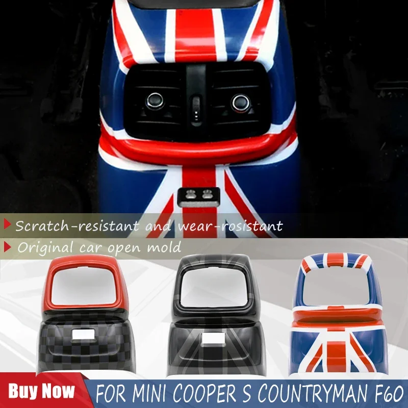 فتحة هواء خلفية للسيارة من الاتحاد ، غطاء منفذ التهوية ، ملحقات F60 ، تستخدم مع ميني كوبر S ، JCW ، Countryman ، F60 ،