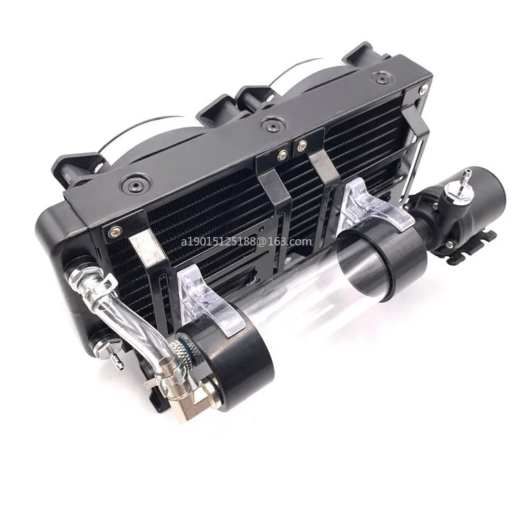 All-in-one machine, heat dissipation water cooling jacket, radiator
