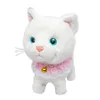 Robot Cat Electronic Plush Kitty Sing Songs Interactive Cat Pet Walk Miaow Magnet Controled Kitten USB Charge Music Animal Toys 2
