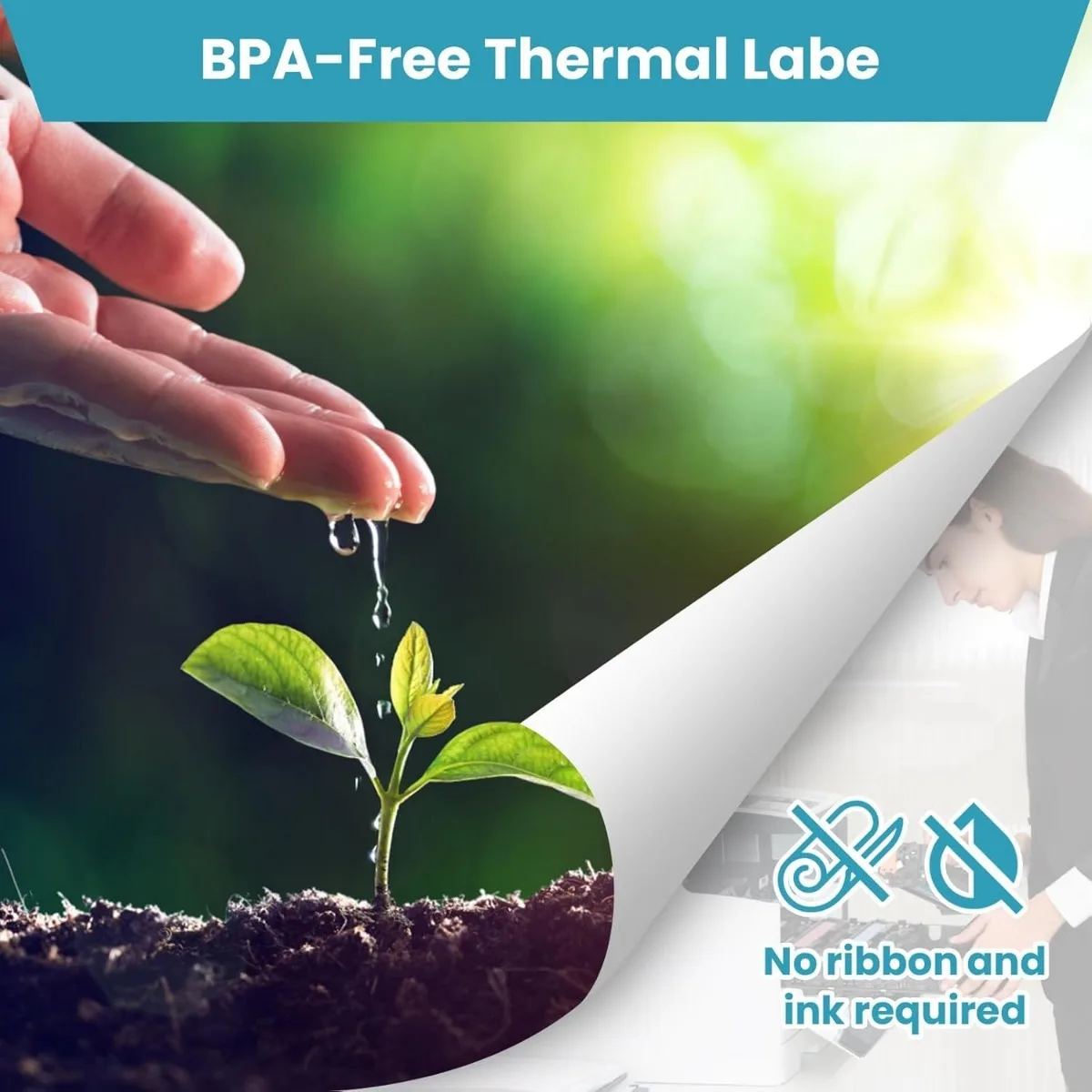 A4 Thermal Paper Rolls 210*30mmBPA Free for A40/MT810/F1S/F2S/ATS886 Mini Wireless Bluetooth Portable Printer