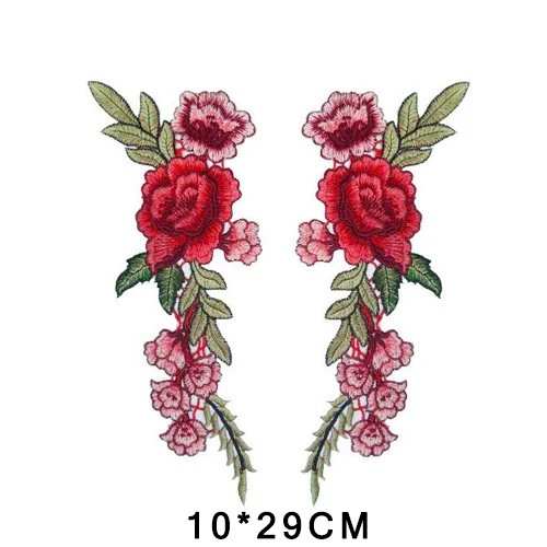 1 Pair Rose Flower D