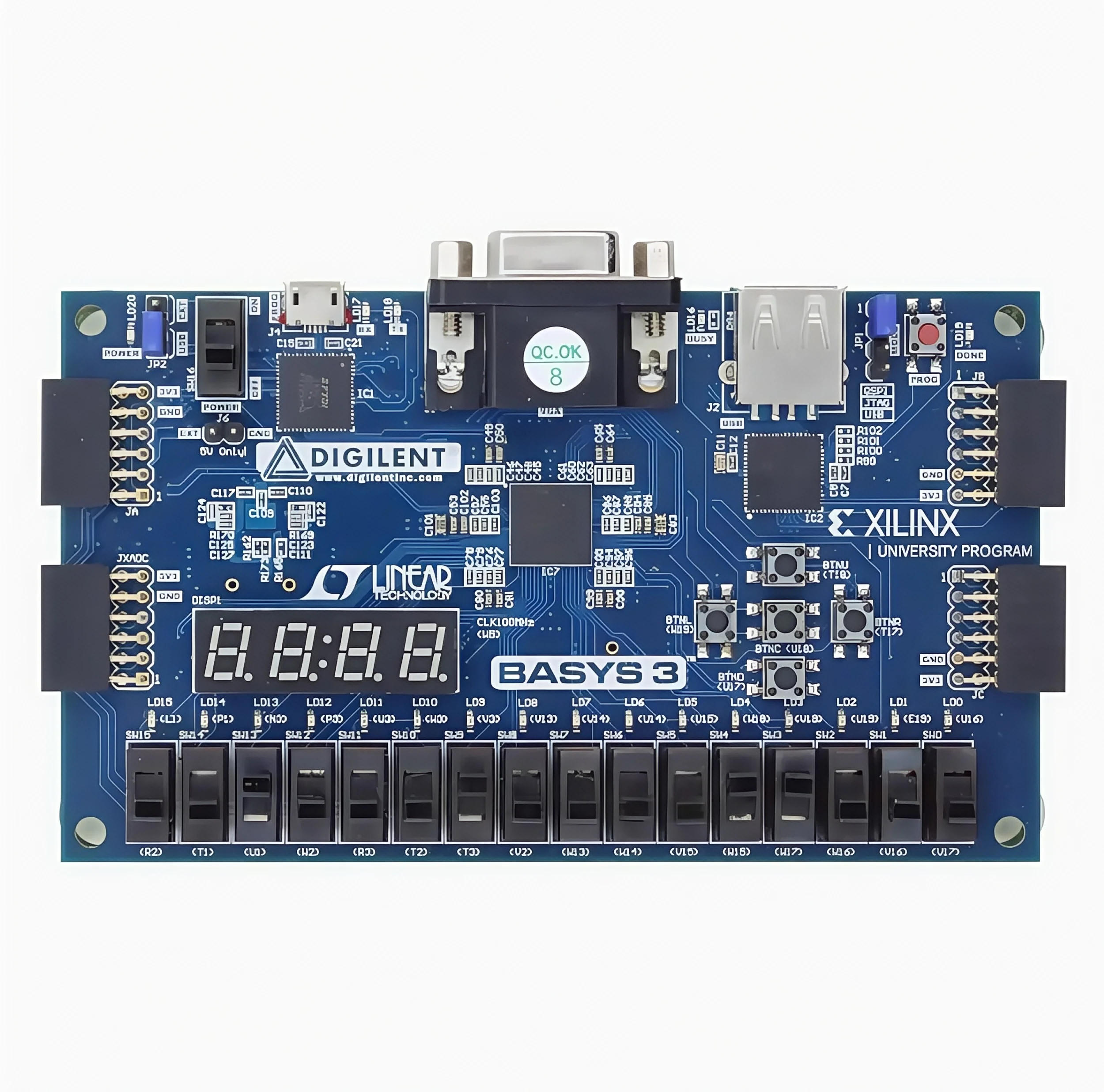Basys3 Artix-7 Xilinx FPGA Development Board Basys 3 410-183