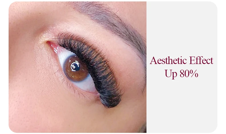 H&L SINCE 1990 Easy Fan Lashes Volumenverlängerungen 7–20 mm, schnell blühende, blühende, vorgebundene Wimpern, natürliche Zilien-Seidenwimpern – Detail 10