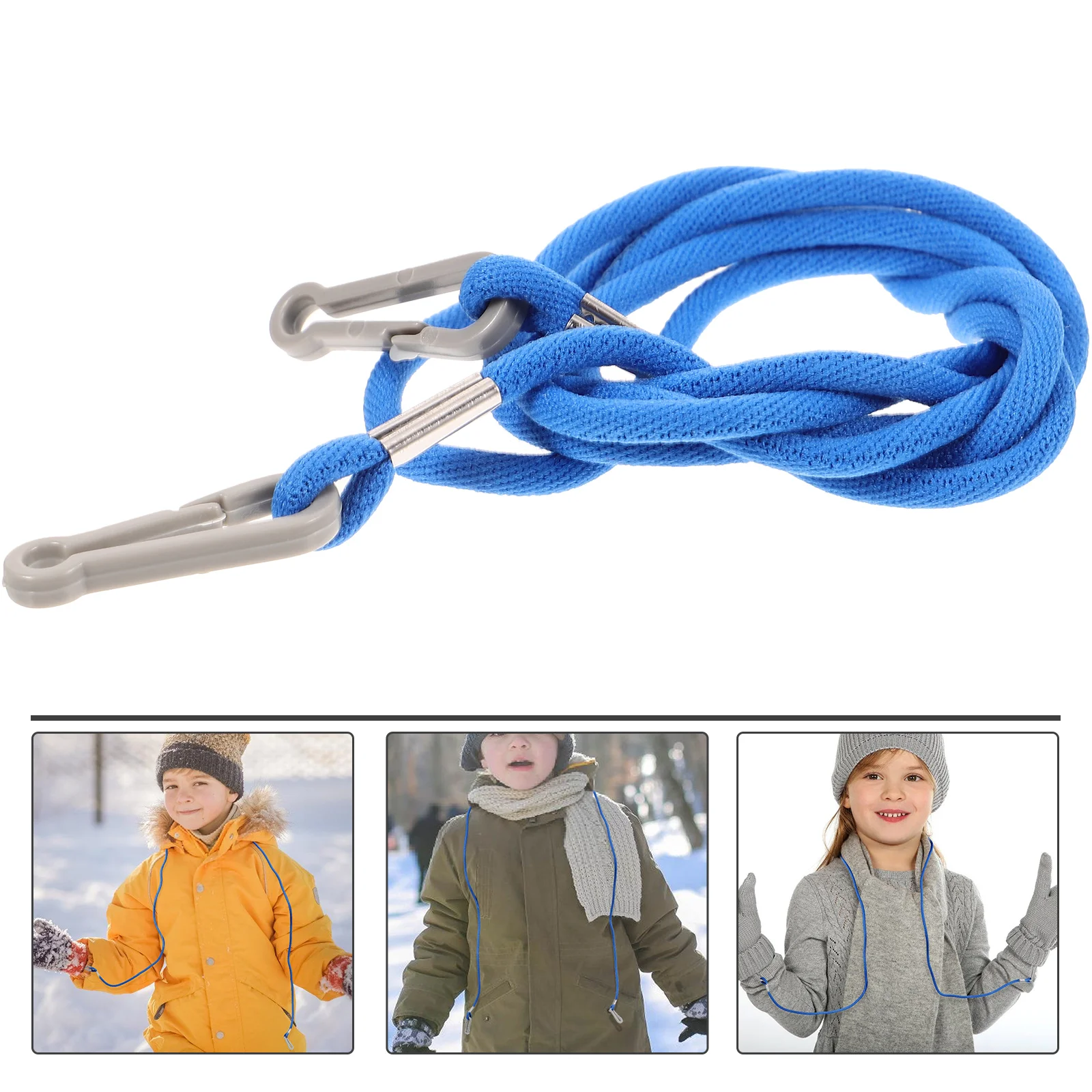 

Ski Gloves Anti-Lost Rope Non-Slip Kids Lanyard Anti-Lost Glove Lanyard Kids Glove Holder Rope Winter Gloves Neck Hanger Rope