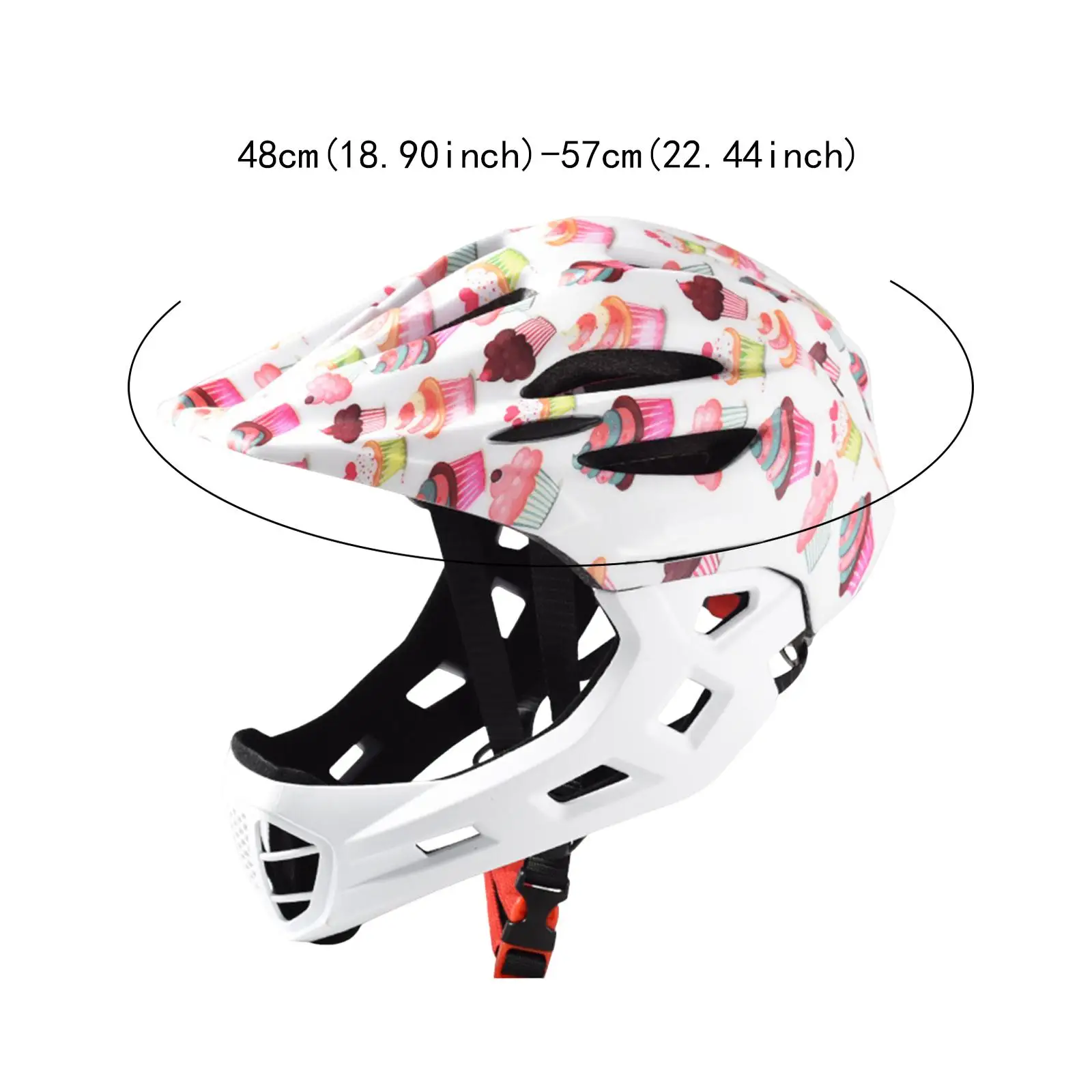 Kids Bike Helmet Breathable Shockproof Full Cover Helmet for Skateboarding Outdoor Sports Rock Climbing Riding Cycling Equipment
