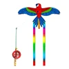 Fishing Rod Dynamic Wing Kites for Garden Funny Dynamic Bird Kites Party Supply 6