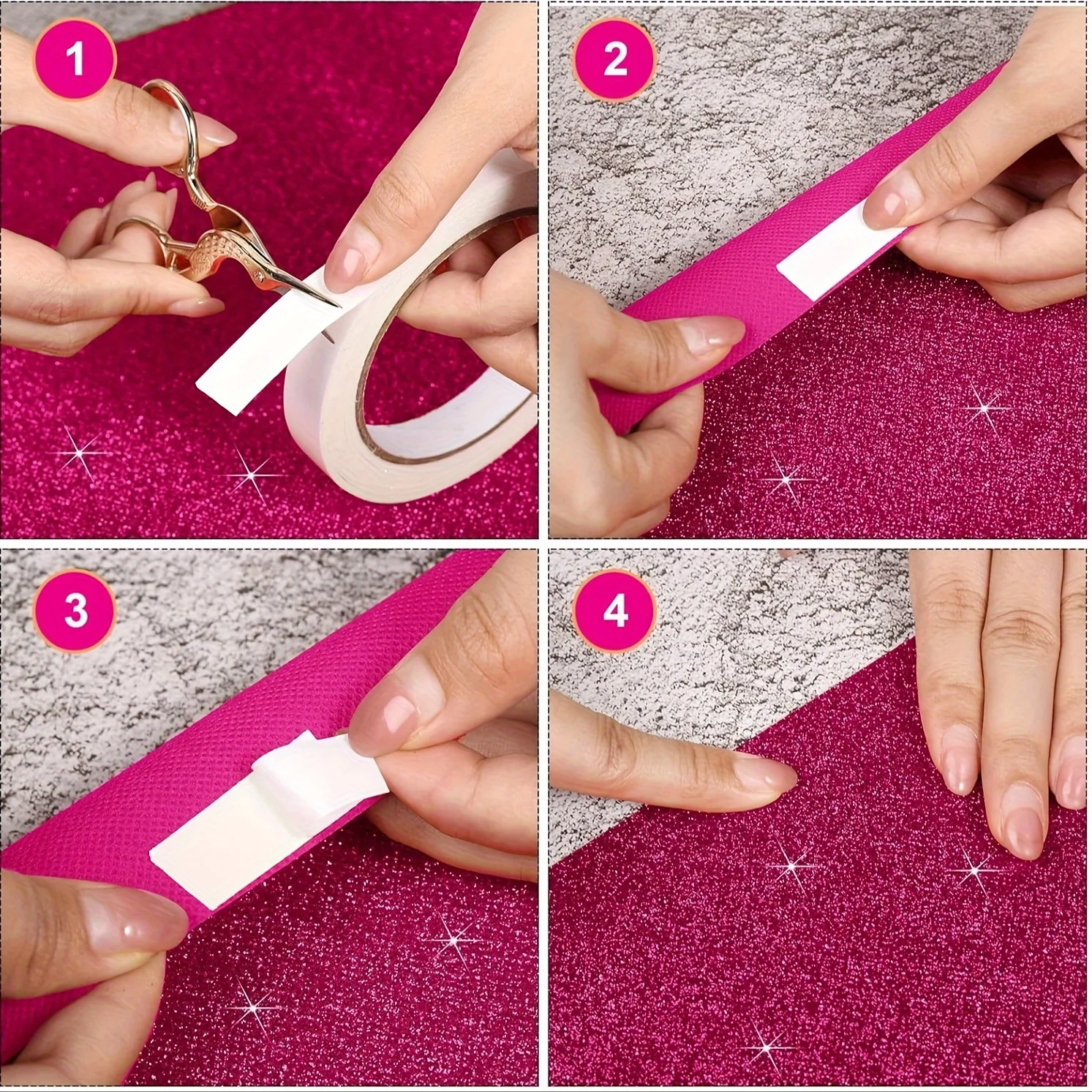 Romantic Wedding Carpet Sparkling Rose Wedding Banquet Dance Night Party Decoration Festival Runway Floor Mats