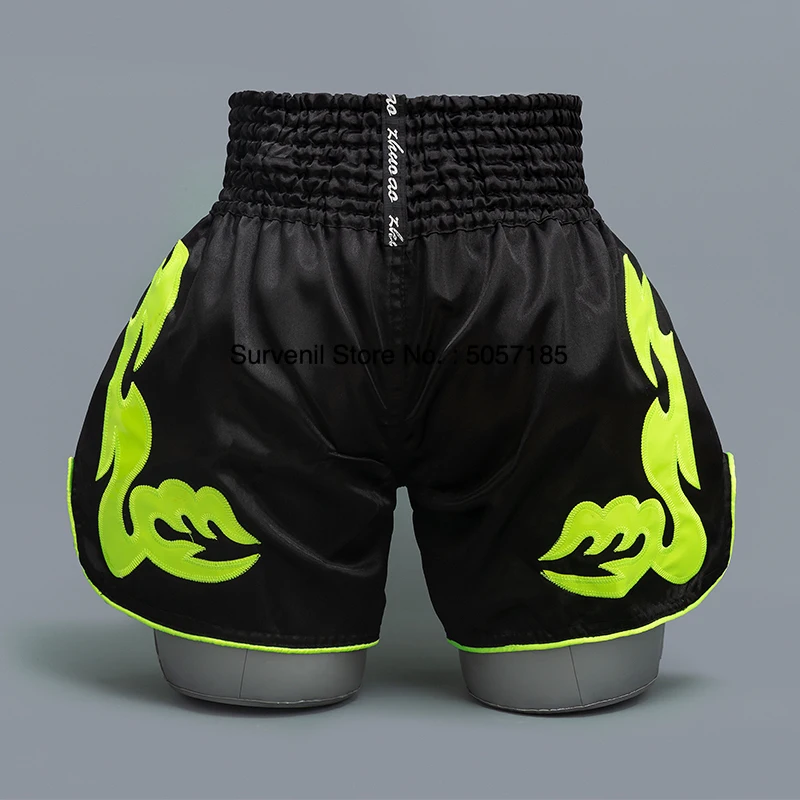 Pantalones Cortos De Boxeo Unisex Para MMA Y Entrenamiento - Tela Transpirable, Cintura Elástica, Tallas M A XXL (colores Azul, Rojo, Rosa, Blanco Y Negro)