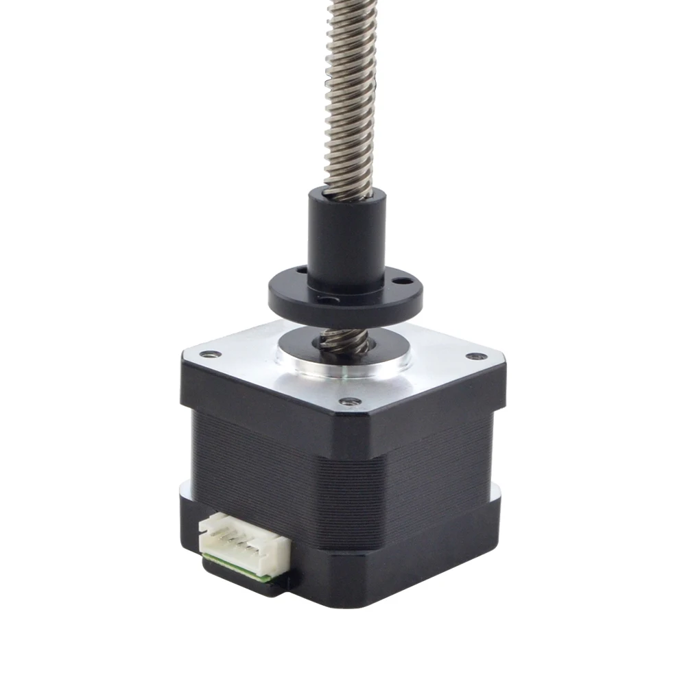 pilha 04a comprimento 200mm do parafuso de chumbo nema 17 34mm 05
