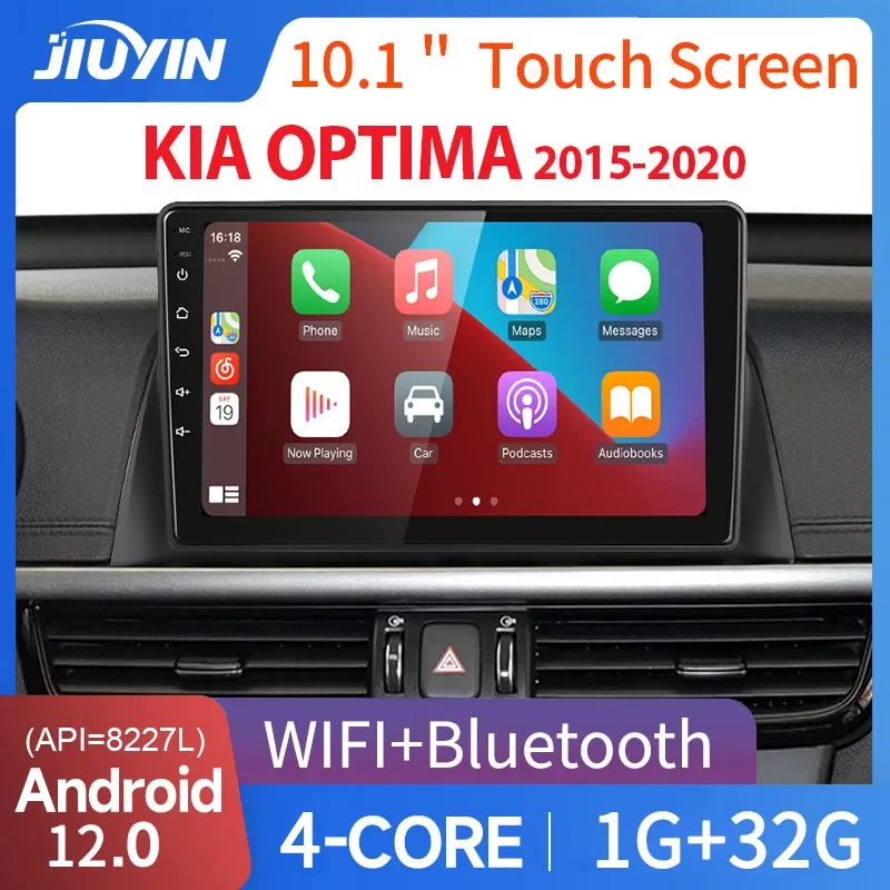 

Android 12 Carplay Auto Car Radio For KIA Optima K5 2016 2017 2018 Autoradio Multimedia Stereo Video Player Stereo Audio No 2din