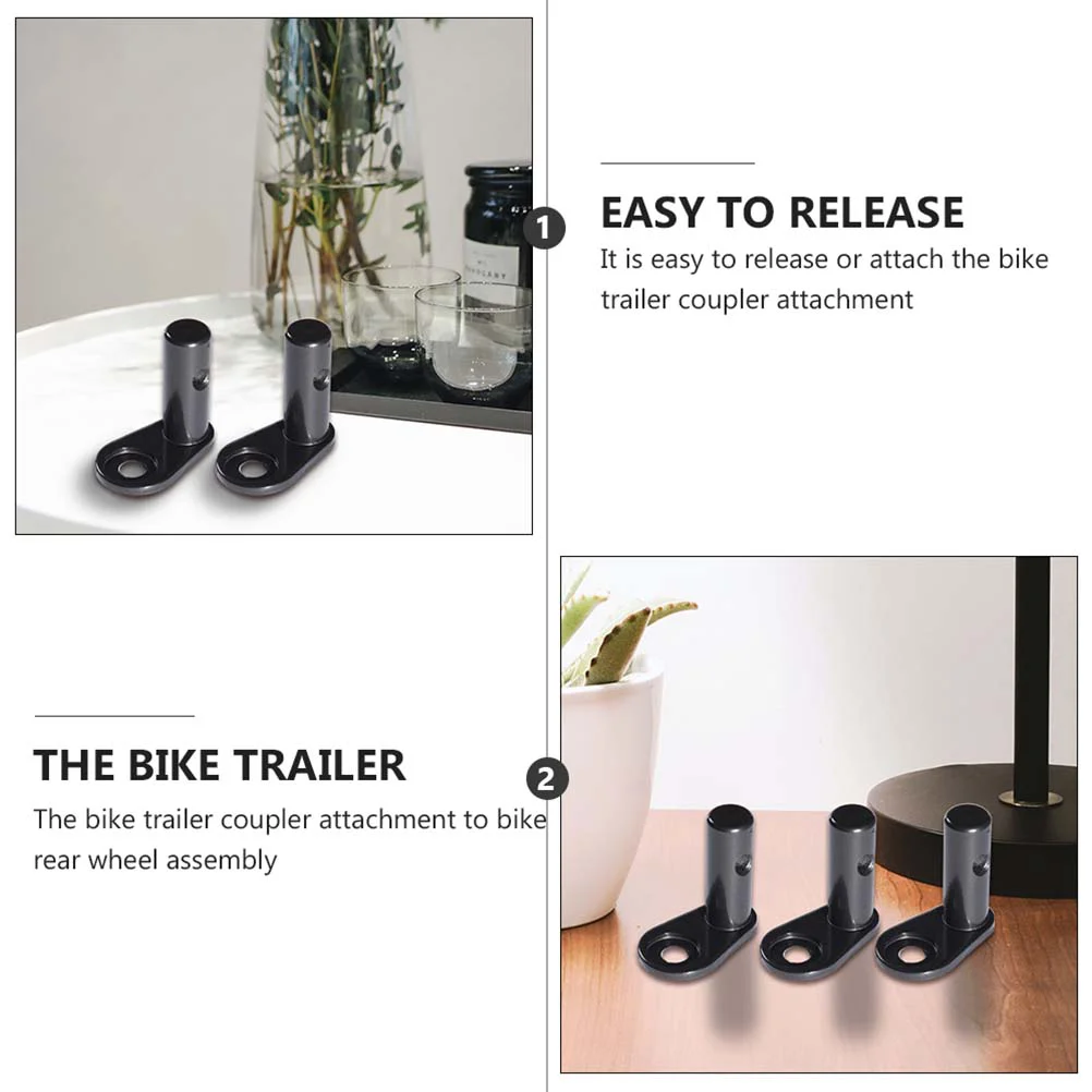 Trailer Accessories Bike Attachment Coupler Connector Hitch Adapter Cycling Supplies Trailers 5
