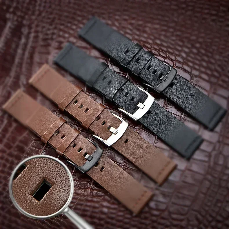 Premium Leather Band Strap for Smartwatches - High Quality Design