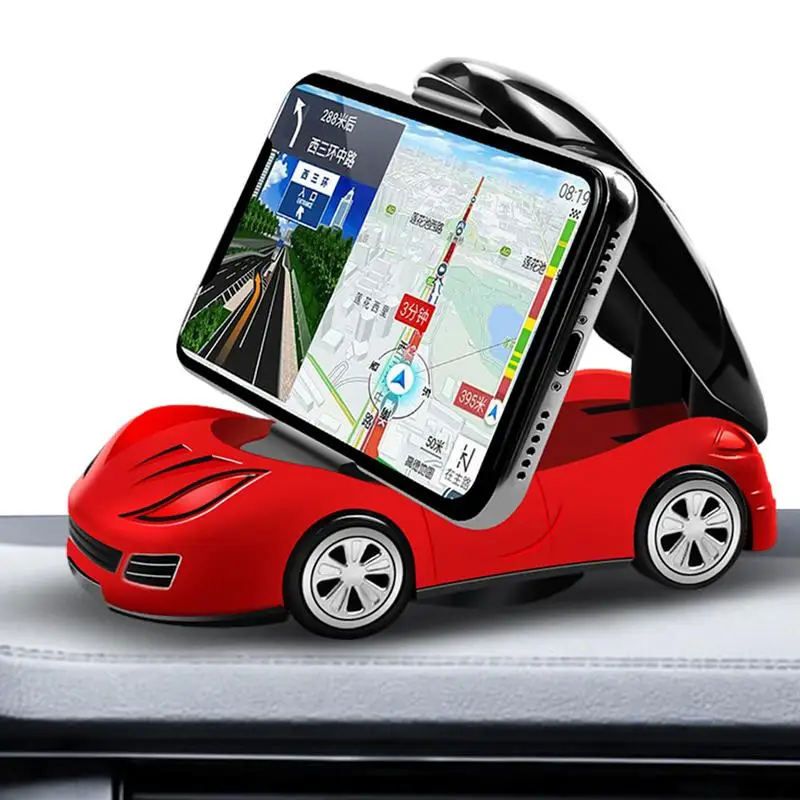 

Phone Mount For Dashboard Decorative Cool Sports Car Shape Mobile Phone Clipping Mount Auto Necessities For Computter Desk