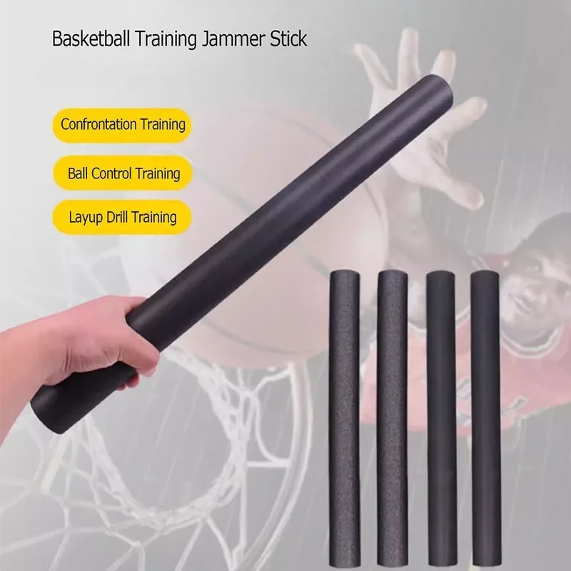 1PC Basketball Interference Stick Training Flexibility Interference Stick Ball Control Practic School Club Trainer Aid Supplies