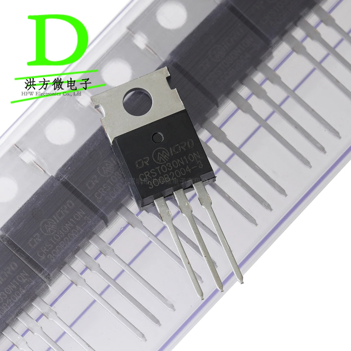 10pcs CRMICRO brand MOSFET N-channel CRST030N10N TO-220 100V 180A