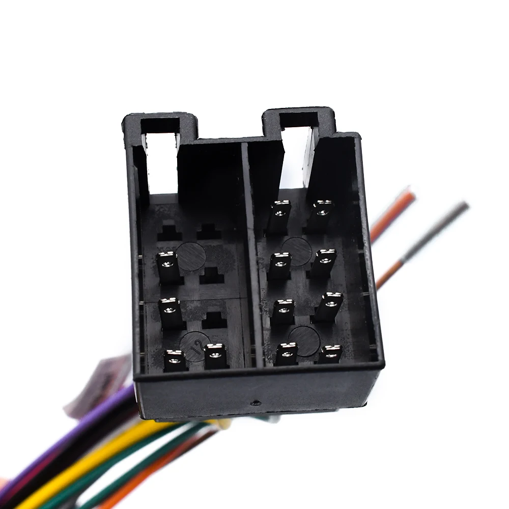 16P Male Plug ISO Female Connector Wiring Harness 16 Pin to ISO Cable Adapter Universal Accessories For Car Android Head Unit car wire cable adapter car stereo accessories automobile connector