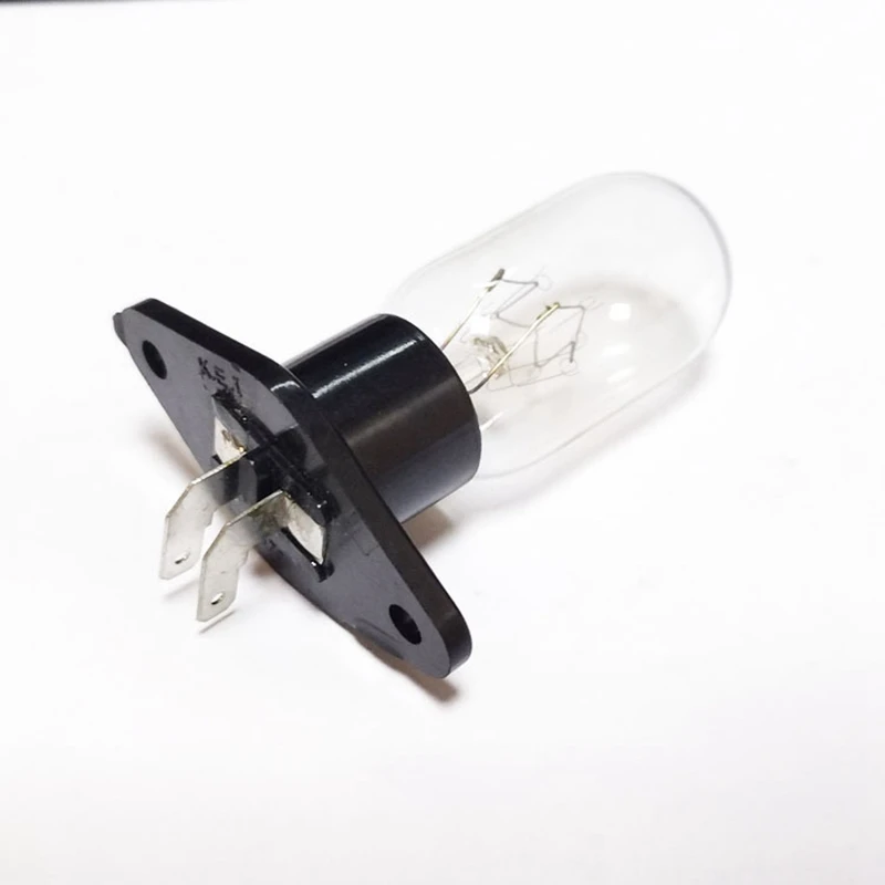 1Pc Microwave Oven Global Light Lamp Bulb Base Design 250V 2A Replacement Universal HOT