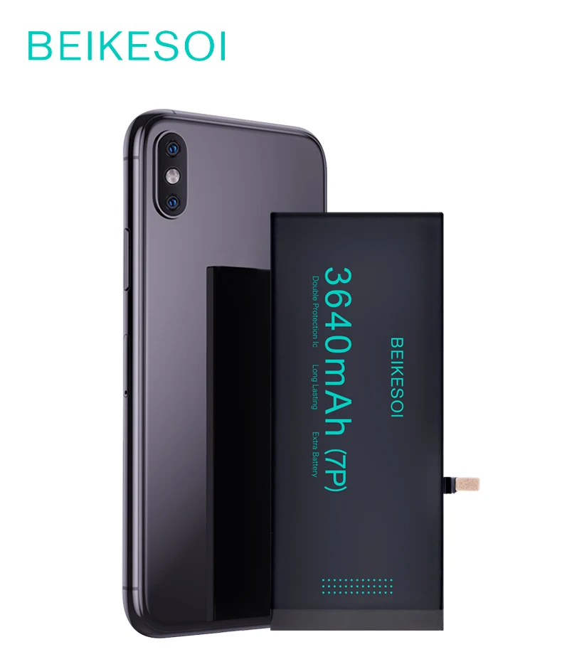 BEIKESOI Battery for iphone 7 plus 7P High Capacity Bateria For iPhone 7Plus 7P Original IC chip battery