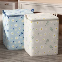 Fabric Storage Bins Large Storage Baskets with Zzipper and Handles Closet Organizer for Clothing Blanket Bedding Comforters 1