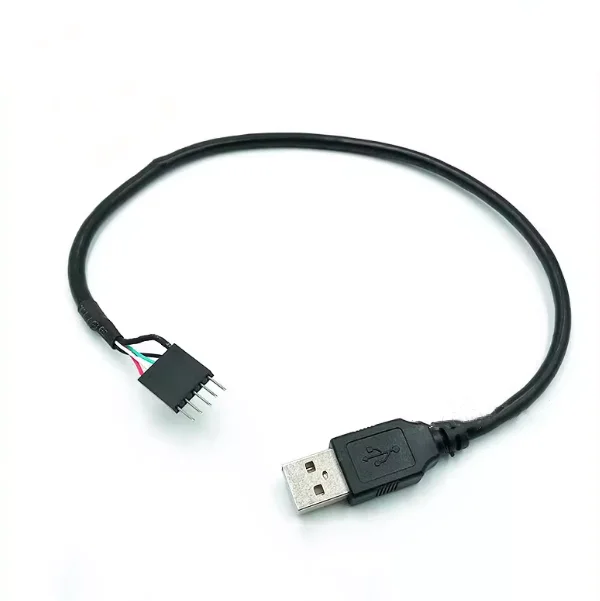 USB 수-듀폰 핀 데이터 라인, USB/5P 듀폰 핀 마더보드 데이터 라인, 0.3m