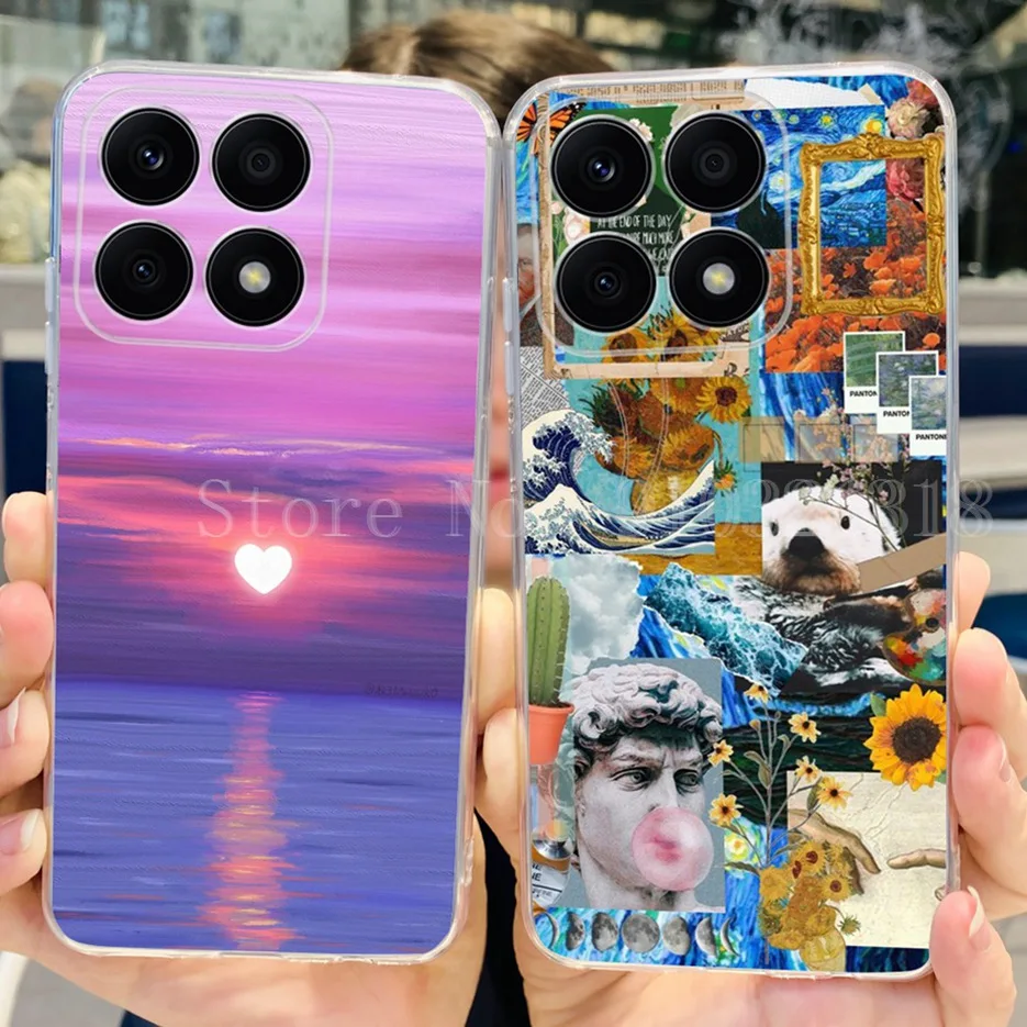 Fashionable Clear Silicone Soft Slim Phone Case - Stylish Back Cover with Bumper Protection