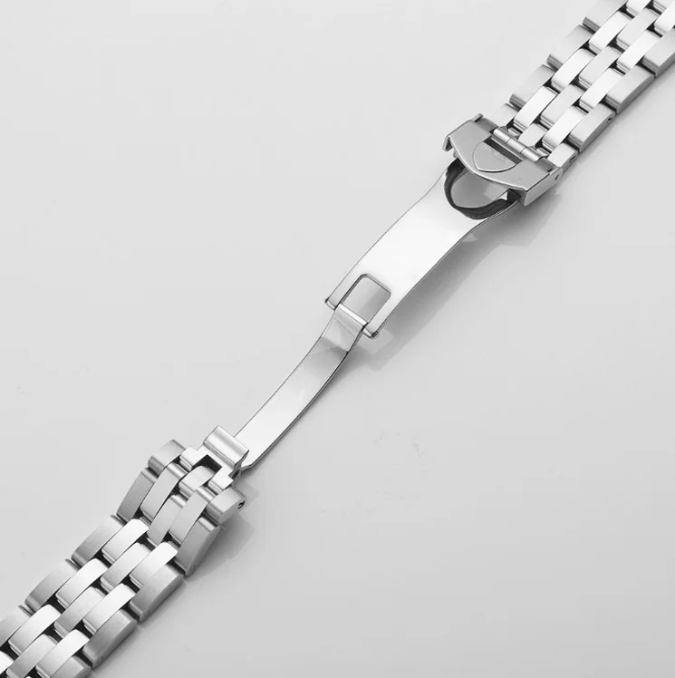 20mm 21mm Watch Band For Tudor 5600 Men Deployant Metal Clasp Strap Watch Accessories Solid Stainless Steel Watch Bracelet