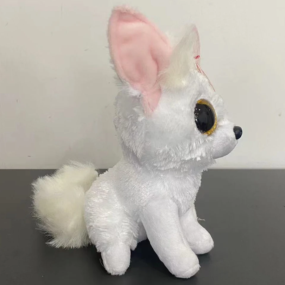 Ty Beanie Boos Plush Toy Phoenix The White Fox Doll Animal Anime