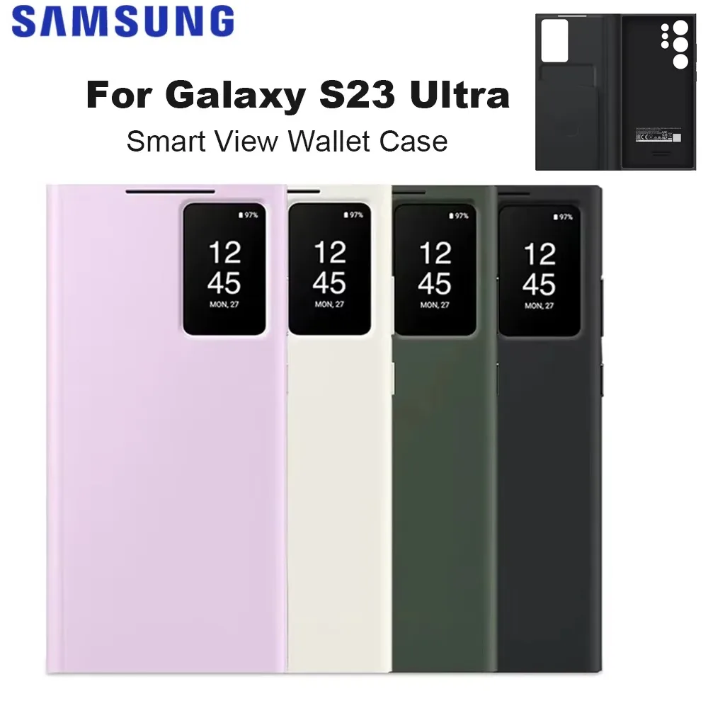 Premier Smart View Wallet Flip Case for Enhanced Protection and Style