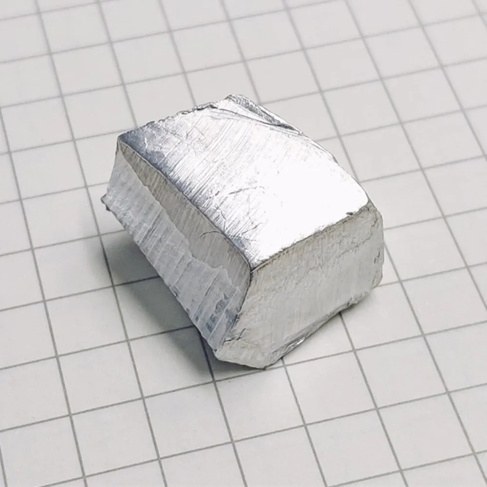 99,995% Purity Indium Block 5g 10g 20g 50g 100g