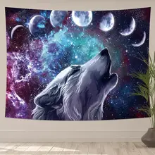 Tapisserie murale à motif de tigre psychédélique, décoration de maison, tapis de plage, tapis de Yoga 