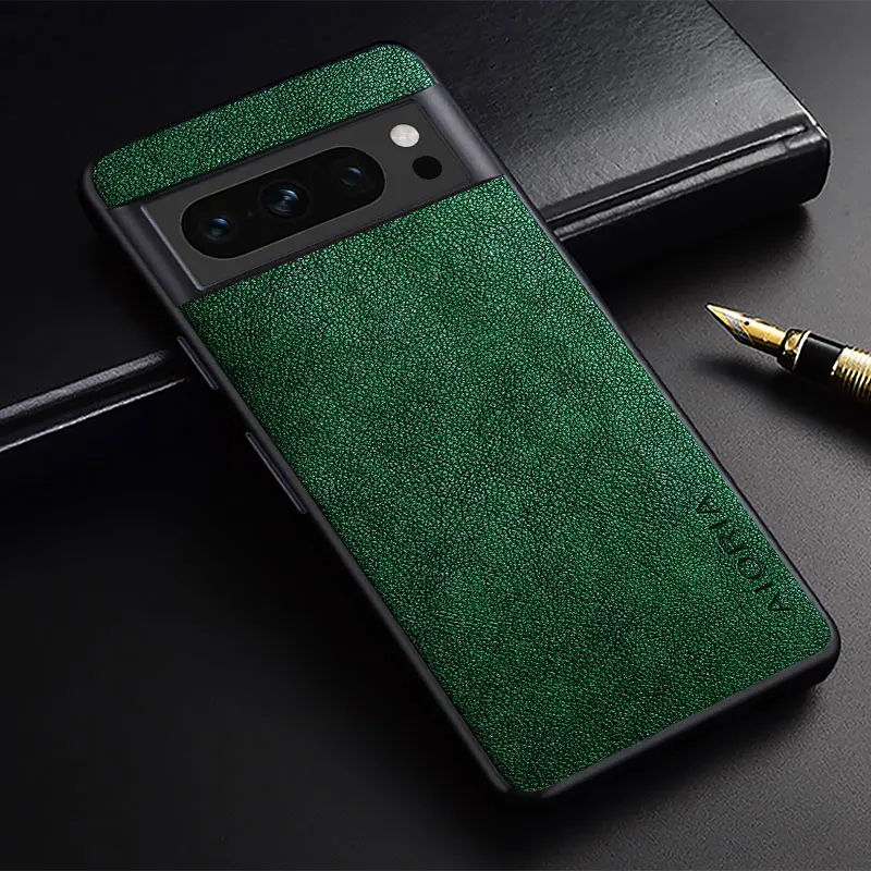 Luxury Slim Premium PU Leather Phone Case - Business Style Cover