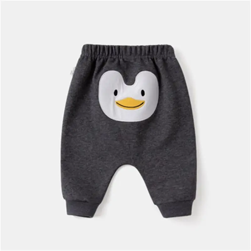 Baby Loose Casual Pants 2024 New Spring  Autumn Pants Boys Girls Cartoon Cute Pants Infant Crawling Pants Harem Pants