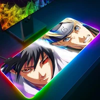 Tapis RGB Naruto – LED Gaming XXL avec Jiraiya, Sasuke & Uchiha Clan 1