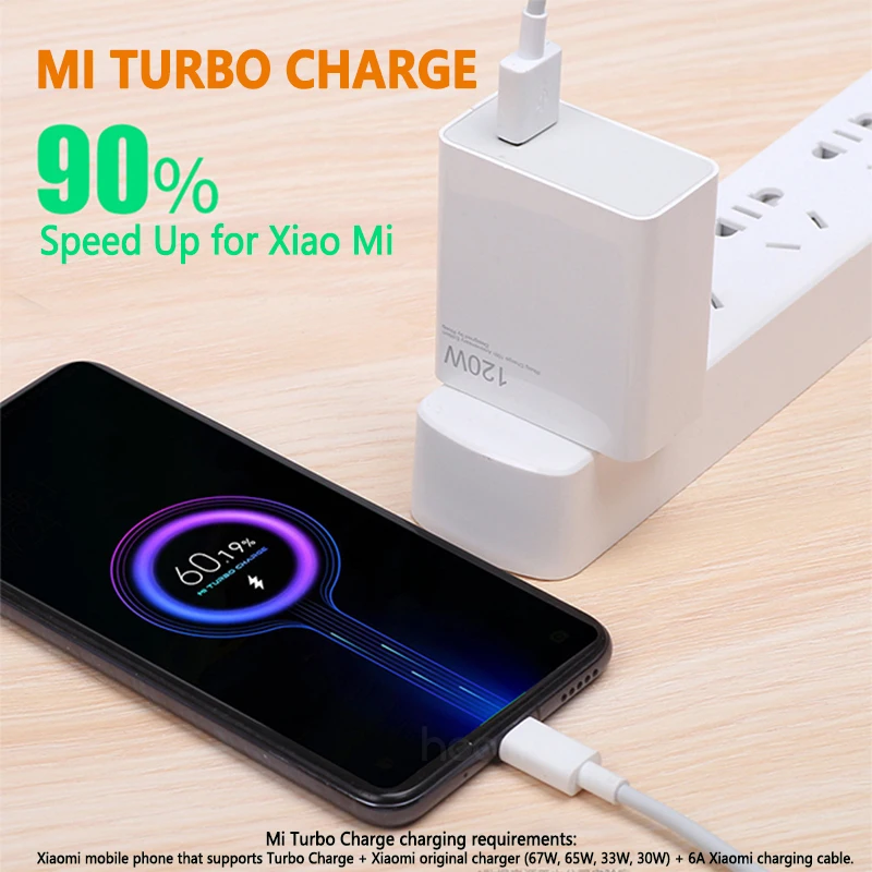 67W/65W 6A Mi Turbo Charge Cable for Xiaomi 12 11 9 Pro Poco X3 Pro USB Type C Cable Fast Charging for Redmi Note 11 10 K50 K40 samsung phone charger