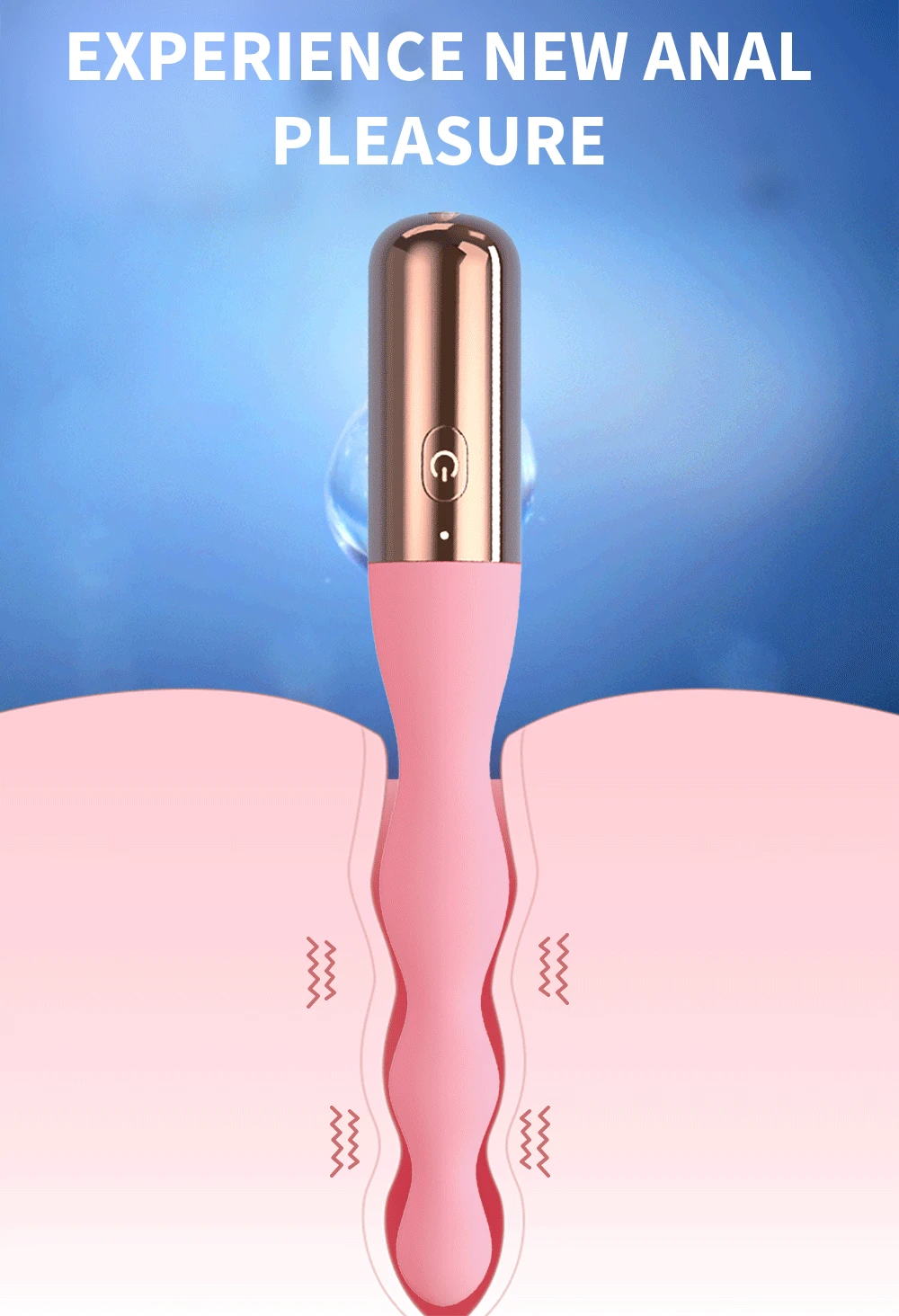 Analne perle vibrator butt plug stimulator g-točke prostaty_voghion.com