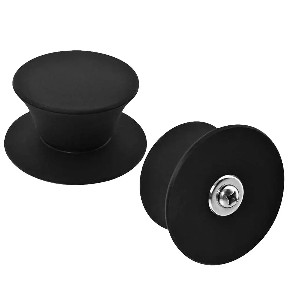 2PC Pot Lid Knob Silicone Universal Pot Handle Replacement For Pan Lid pot lid knob pot lid handle pot handle cover detachable pot handle