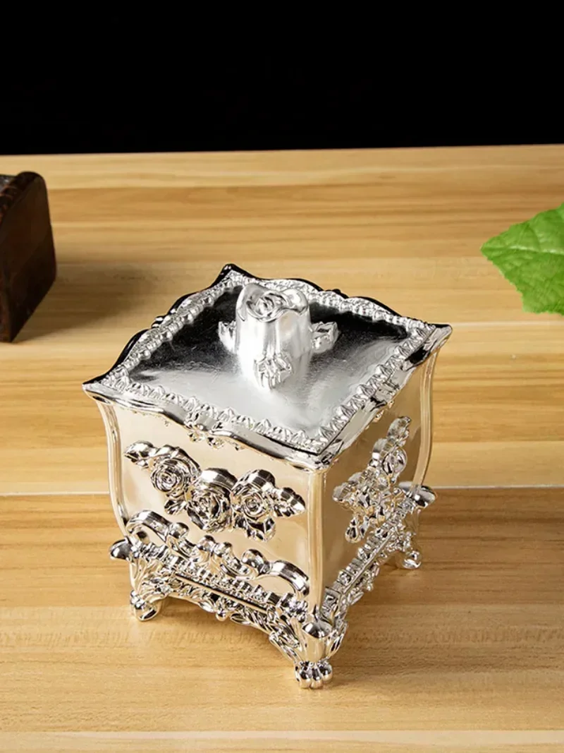 European-style Toothpick Holder For Home Living Room Luxurious Personalized Trendy Decorative Item For Hotels Ins Style