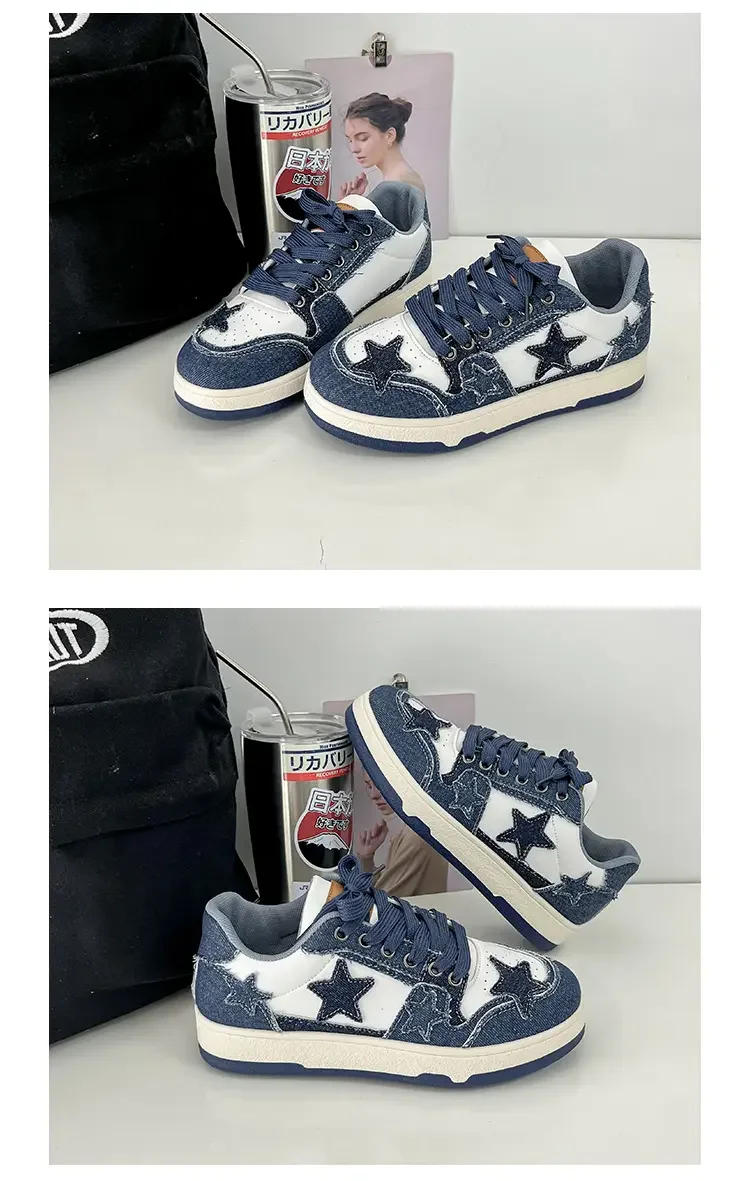 Unisex Retro Punk Hip-hop Sneakers