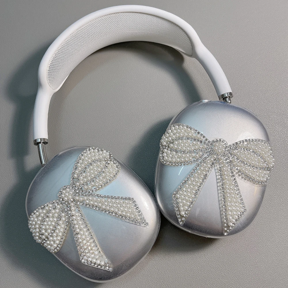 ANDAASH/リボン/AirPodsMax装飾/片側のみ 楽天市場】【正規品】 ANDAASH ヘッドフォン装飾 リボン Bow 01