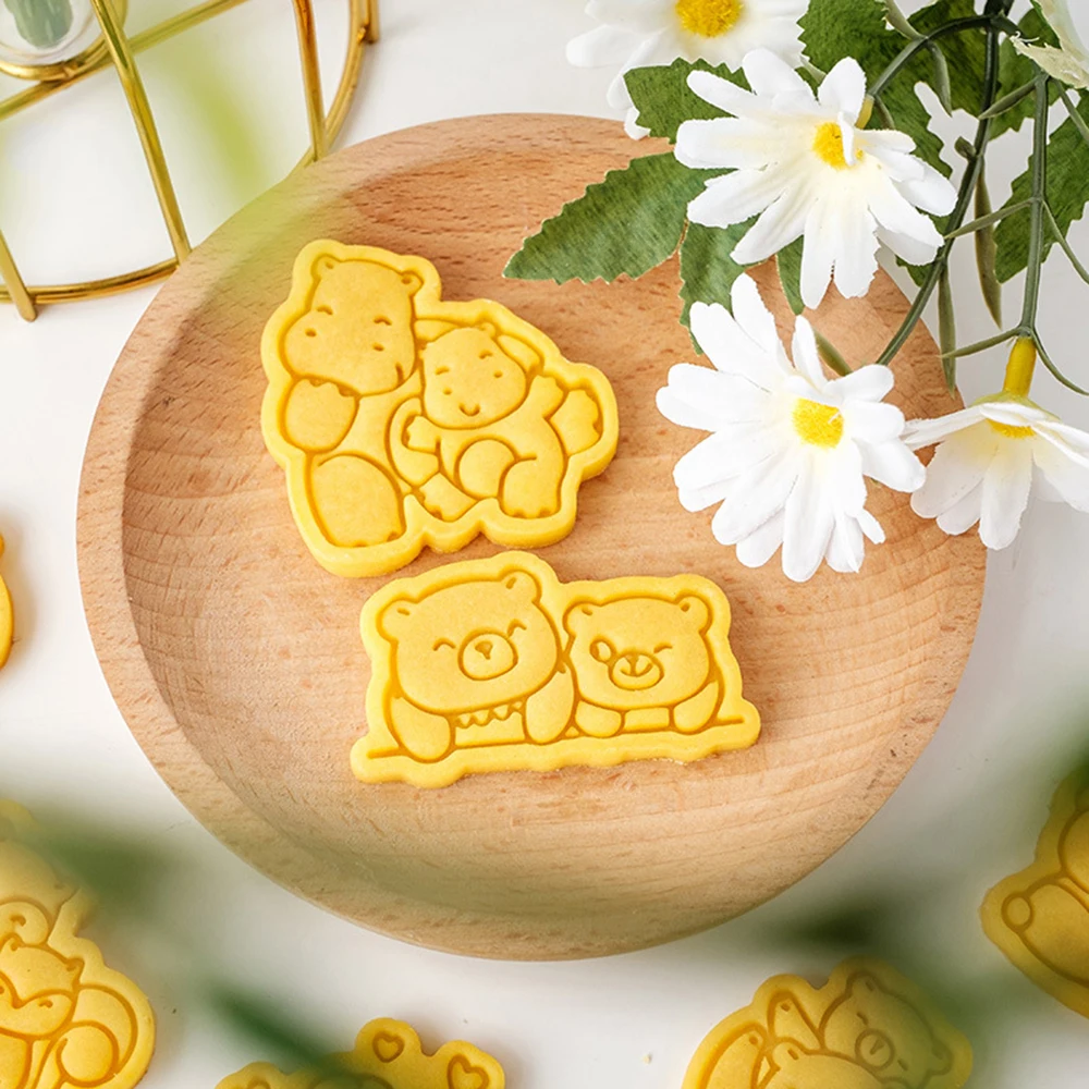 Cookie cutter baking mold cookie mould cartoon animal cookie mold embossing mold candy cookie DIY baking tool