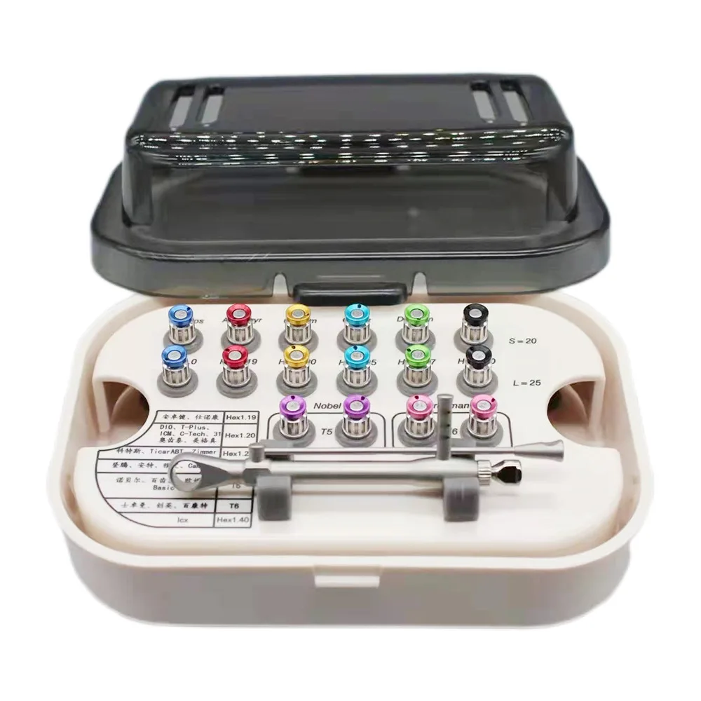 Ar Riparazione Impianto Cassetta Degli Attrezzi Universale Chiave Dinamometrica Universale Cacciavite Impianto Dentale Coppia Odontoiatria Strumenti D