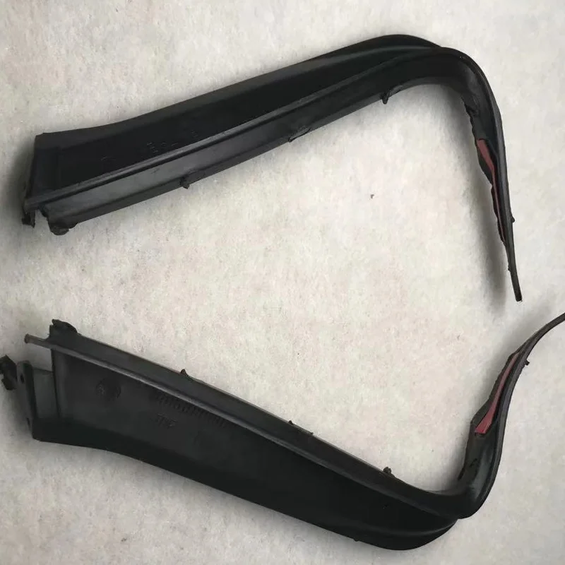 2PCS for Audi A4L B8.5 2013-2015 Headlight Rubber Sealing Strip Trim Headlamp Decorative Strip Headlight Waterproof Accessories