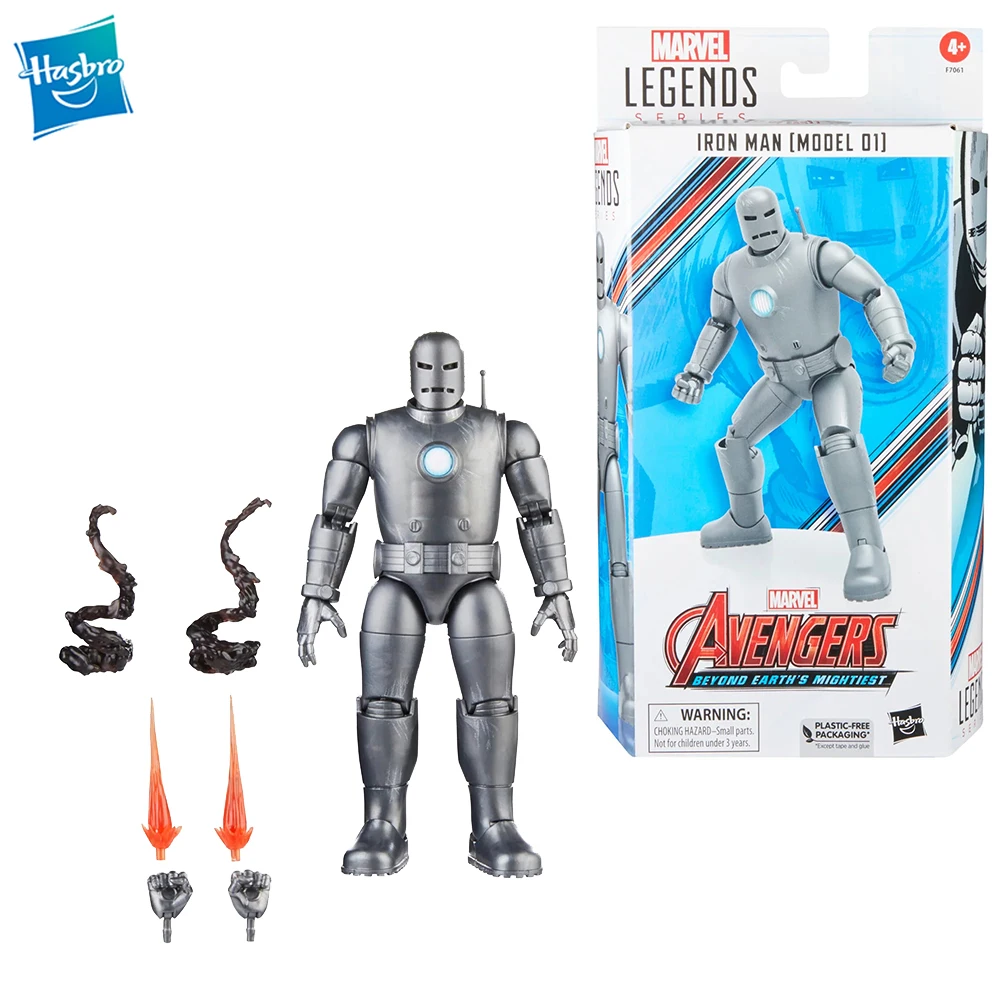 

[В наличии] Hasbro Marvel Legends Железный человек (модель 01) 6-дюймовые оригинальные новые фигурки героев коллекционные модели F7061