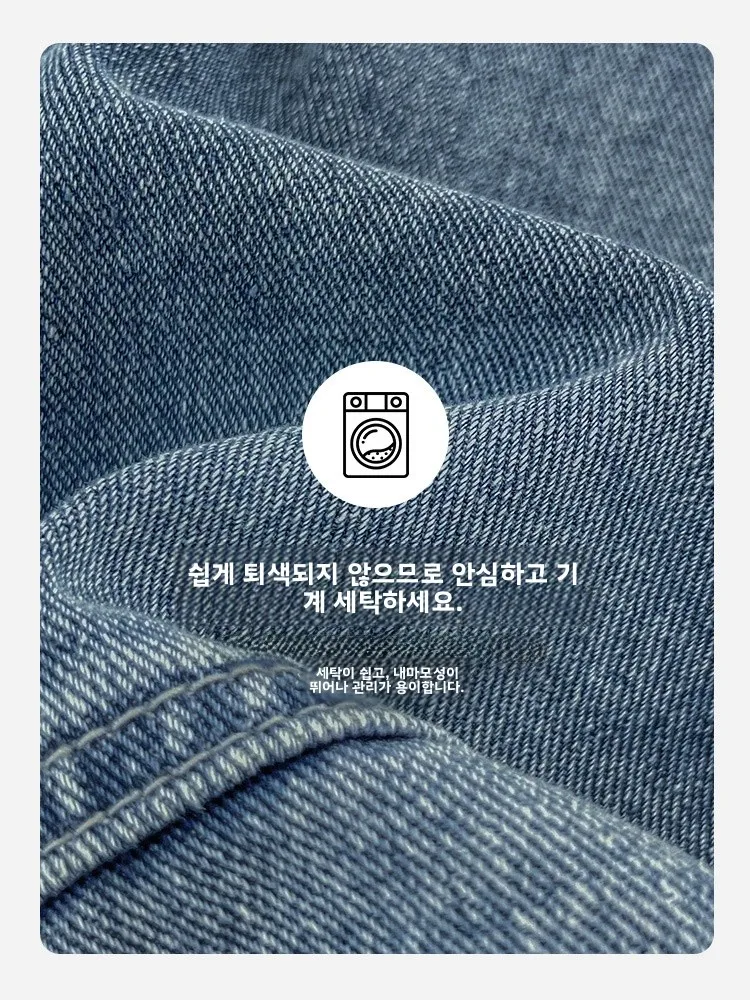 여름 캐주얼 데님 반바지 (남아용, 5-14세) 한국 스타일 중간 허리 높이 5부 길이 유행 아동복