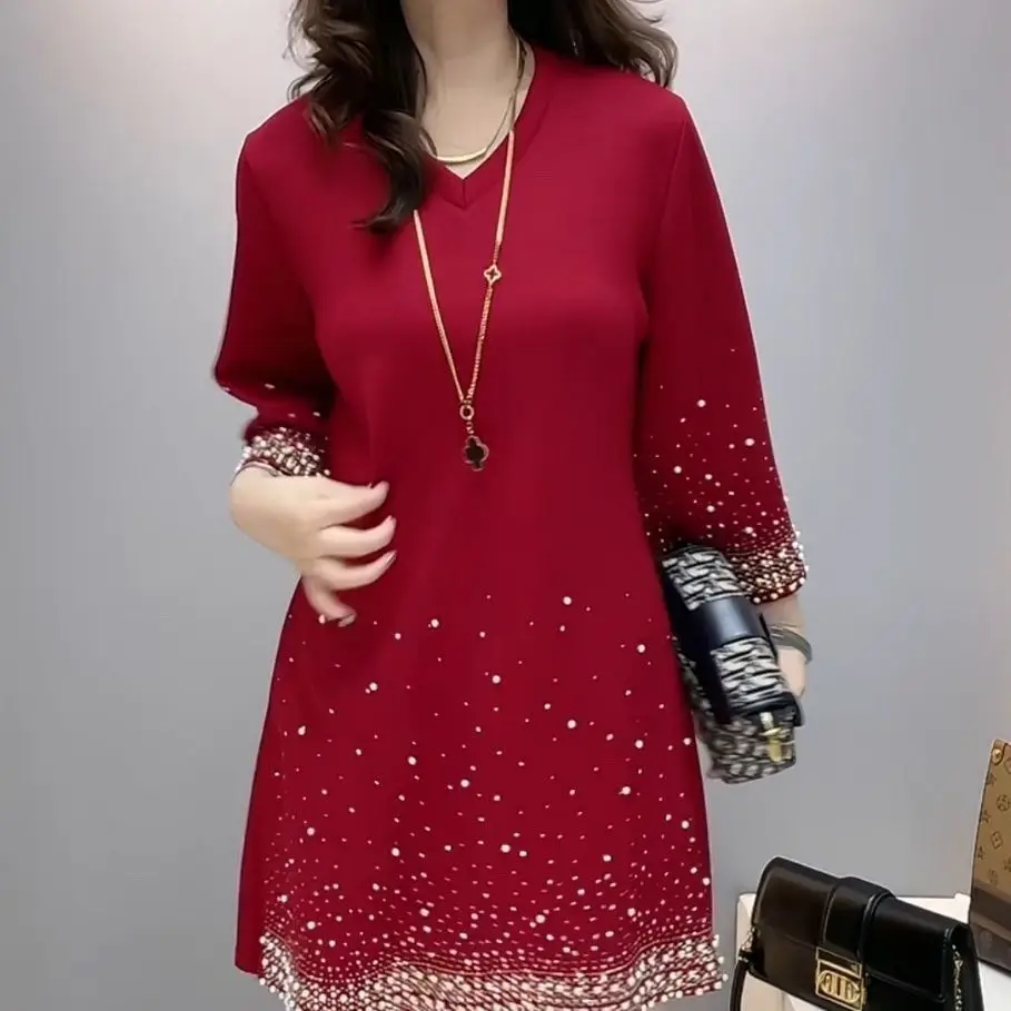 Abito alla moda allentato ed elegante di nuovo arrivo autunno inverno 1