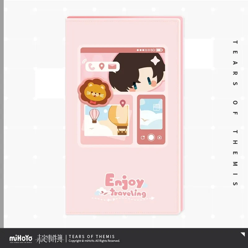 [Genuine]  Love Game Tears of Themis Enjoy Traveling Q.ver Cute Cosplay Anime Characters Passport Holder Halloween Gifts